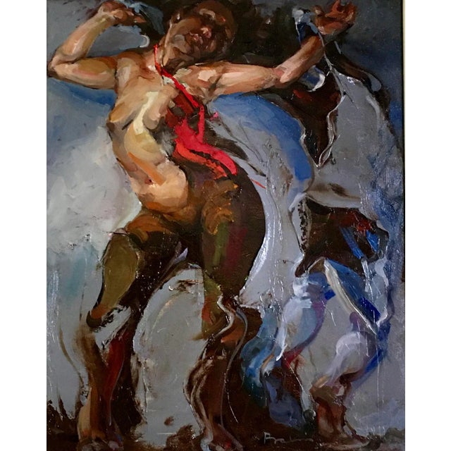 Berkeley, CA artist Prabin Badhia creation: At this point in my practice, I am involved in creating art that has subjects...