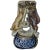 Early 20th Century Polychromed Ceramic Hunting Theme Match Safe For Sale - Image 13 of 13