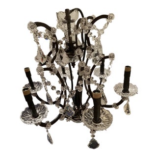 Restoration Hardware Rococo Round Chandelier For Sale