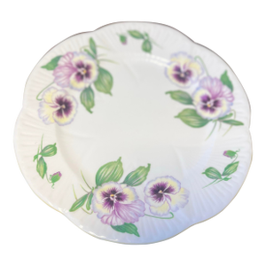 Vintage Shelley English Pansy Plate