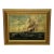 Victorian British Naval Marine Oil Painting HMS Bombay on Fire Off Montevideo 1864 After Beechey For Sale