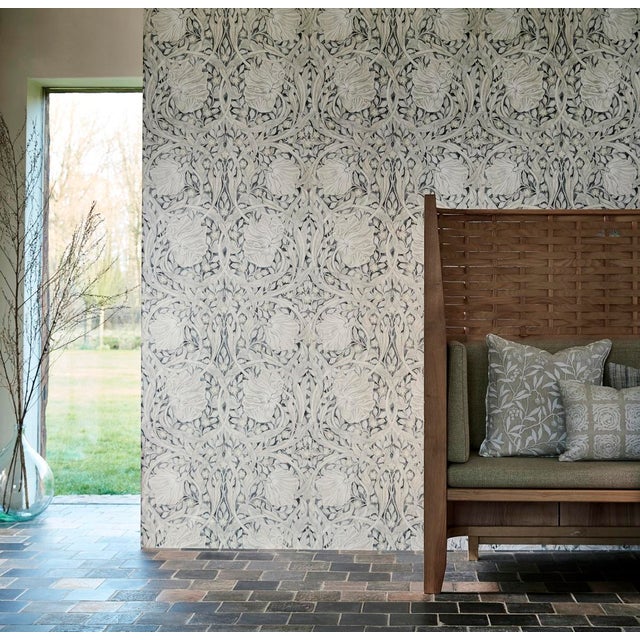 The swirling rhythms and complex structure of this wallpaper made it the choice for Morris himself when decorating his...