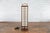 Vintage Tall Japanese Square Rice Paper Panel Table Lamp For Sale In New York - Image 6 of 12