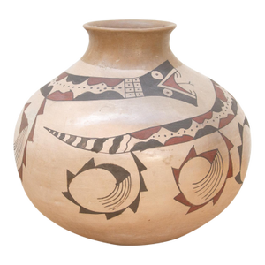 Vintage Desert Serpent Mata Ortiz Jug