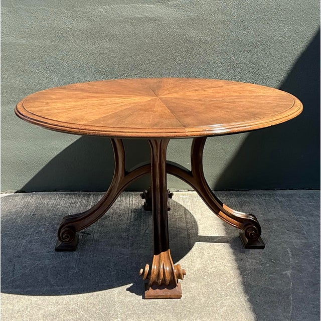Late 20th Century Vintage Theiren Studios “Volute” Dining Table For Sale - Image 5 of 12