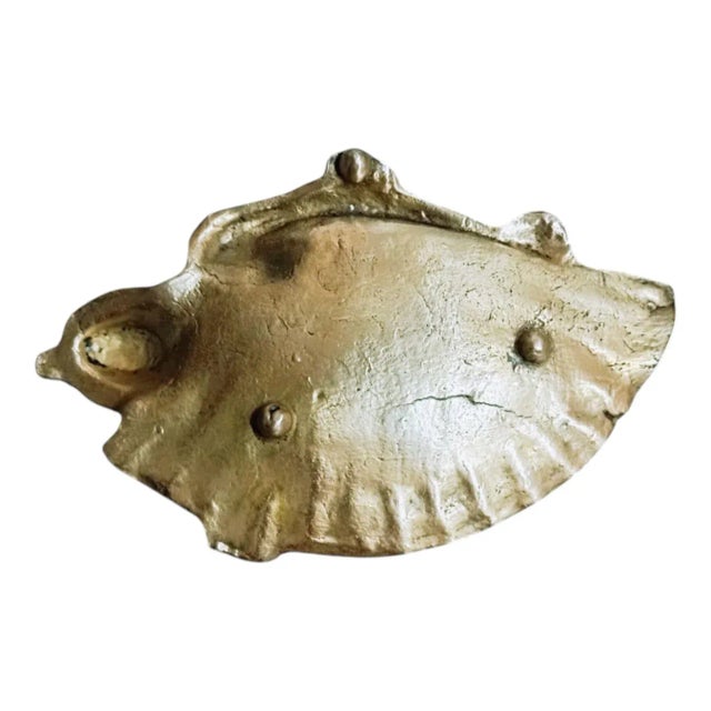 Art Nouveau Brass Tray with Female Figure For Sale - Image 3 of 10