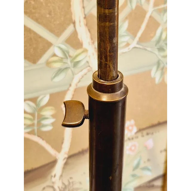 Vintage Bronze Floor Lamp with Entwined Snakes, 1950s For Sale - Image 14 of 15