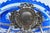 Fruit Bowl Centerpiece with Silver Structure, Scrollwork and Cut Glass Core For Sale - Image 3 of 8