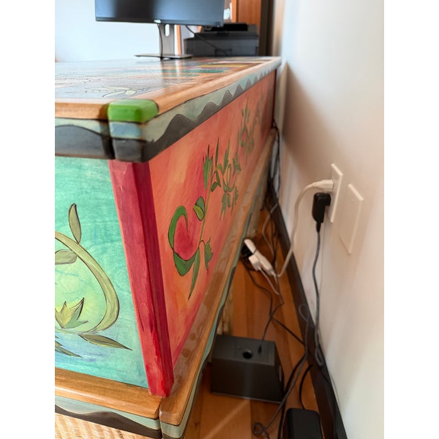 Whimsical Custom Desk by Sticks Handmade For Sale - Image 9 of 10