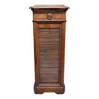 Antique Shutter Cabinet, 1910 For Sale