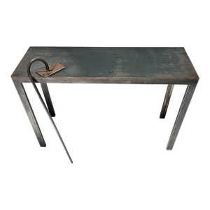1990s Kyle Reicher, “Console: Intelligence”(Commission), Steel Table - 1 Piece