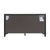 Textile Nora 60 in. W Raffia 6 Drawer Dresser, Charcoal Raffia For Sale - Image 7 of 9