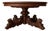 Extendable Renaissance Style Table in Walnut For Sale