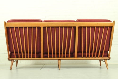 Vintage Sofa and Lounge Chairs, 1960s, Set of 3 Lounge Chairs