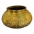 Antique 19th Century Islamic Revival Brass Vessel | Egyptian Mamluk Style Repoussé Bowl | Sphinx Court Scenes 16” [Cm] For Sale