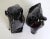 American Deco Pair of Ceramic Black Horse Head Bookends by Abingdon Pottery, 1940s For Sale - Image 9 of 11