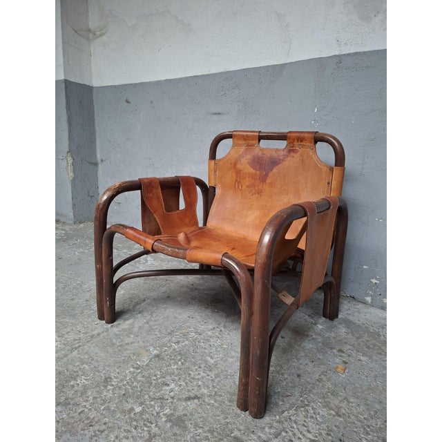 Safari Armchair by Tito Agnoli, 1970s For Sale - Image 11 of 18