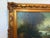 Green C. Patin Huge Vintage European Cityscape/ Landscape Oil Painting Gilt Frame For Sale - Image 8 of 13