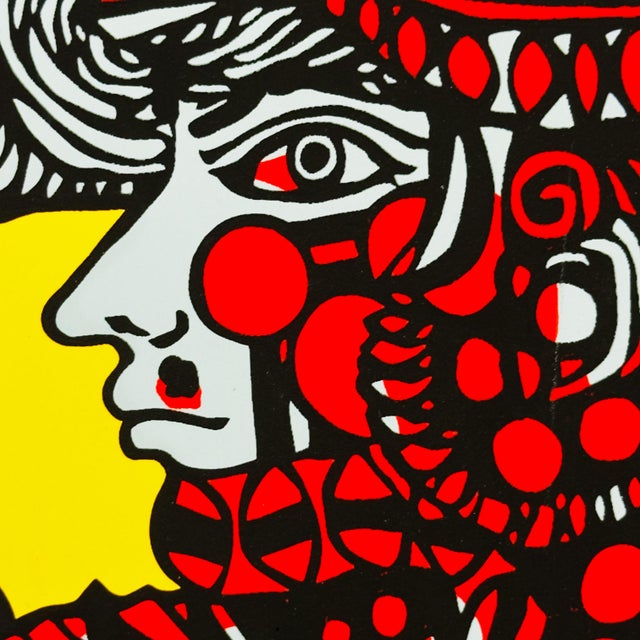 Soy Cuba (I Am Cuba) 1964 René Portocarrero Original Icaic Silkscreen Film Poster For Sale - Image 4 of 13