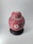 Japanese Vintage Japanese Red Porcelain Tea Caddy With “無和疆” For Sale - Image 3 of 7