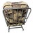 Mid-Century Modern Steel Chrome Banded Rocker 1940's For Sale - Image 3 of 4