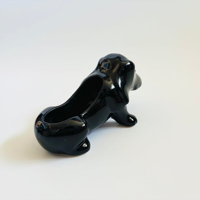 Mid-Century Modern Vintage Dachshund Planter For Sale - Image 3 of 9