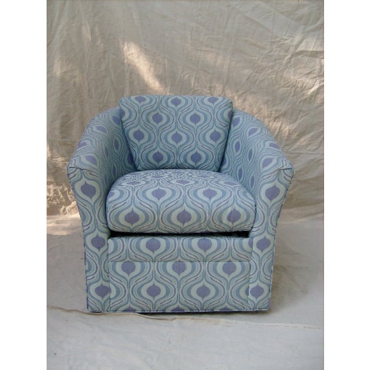 1970s Swivel Club Accent Chair by Younger Furniture Company Chairish