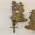 Metal Vintage Indian Bird Motif Wall Candle Sconces — A Pair For Sale - Image 7 of 10