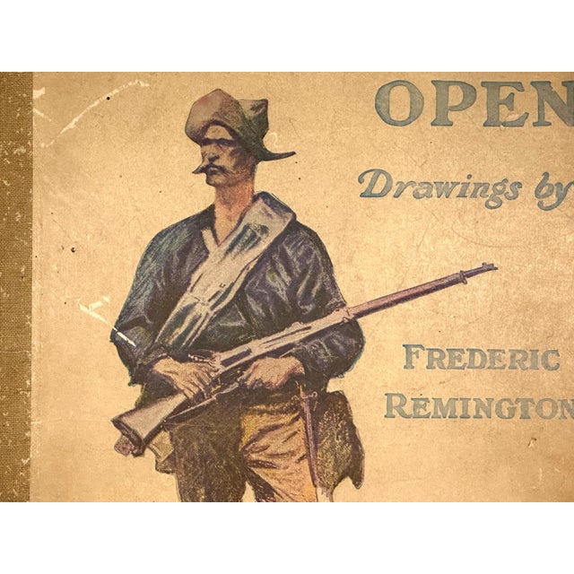 Done in the Open Drawings by Frederick Remington for your consideration. The book is large, measuring approx. 11 3/4...