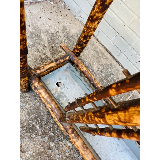 Late 19th Century Antique Bamboo Hall Tree For Sale - Image 5 of 12