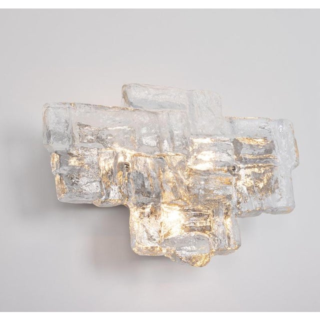 Large Vintage Murano Wall Light from Kalmar, Austria, 1960s For Sale - Image 8 of 13