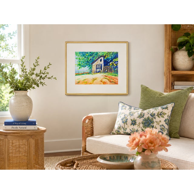 Farm Shed - Tomoko Parry, C. 1990s For Sale - Image 9 of 10