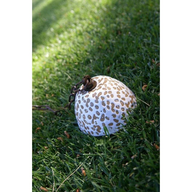 Antonia Campi Enamelled Ceramic Chandelier by Antonia Campi, 1950s For Sale - Image 4 of 13