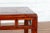 Vintage Chinese Red Lacquer Side Table with Open Apron and Carved Scrolling Feet For Sale - Image 10 of 13