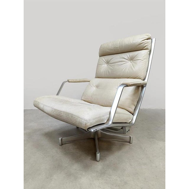 Danish FK 85 Lounge Chair by Preben Fabricius & Jørgen Kastholm for Alfred Kill, 1970s For Sale - Image 4 of 7