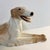 Wonderful portrayal of a Borzoi Russian Hunting sighthound (or Greyhound) in porcelain. Could be Royal Dux though not...