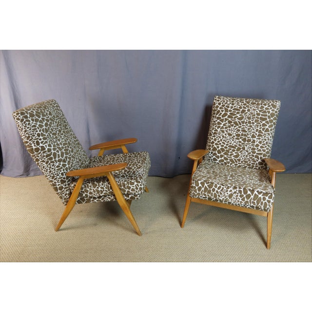 Lounge Chairs by Pierre Guariche for Steiner, 1950s, Set of 2 For Sale - Image 12 of 13