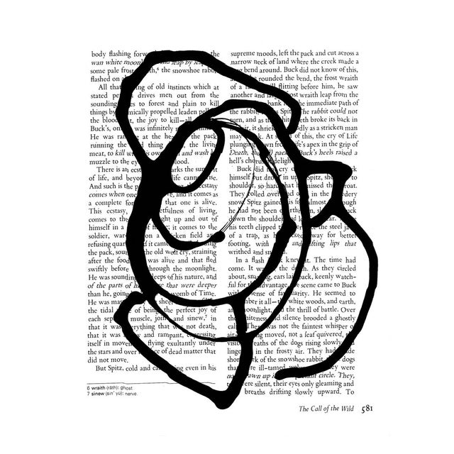 2020s Black & White Abstractions Series No. 10 – Fine Art Print For Sale - Image 5 of 5