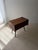 Mid-Century Drop-Front Chest in Walnut with Brass Handles For Sale - Image 9 of 16