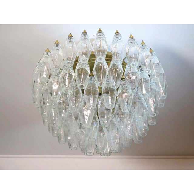 1990s Murano Poliedri Ceiling Light by Carlo Scarpa, 1990 For Sale - Image 5 of 13