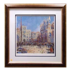 John Hammond "Venice I" Framed Serigraph Hand Signed