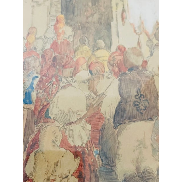 American Charles R Knapp Festival of St Anthony in Moravia Checzoslovakia 1937 For Sale - Image 4 of 6