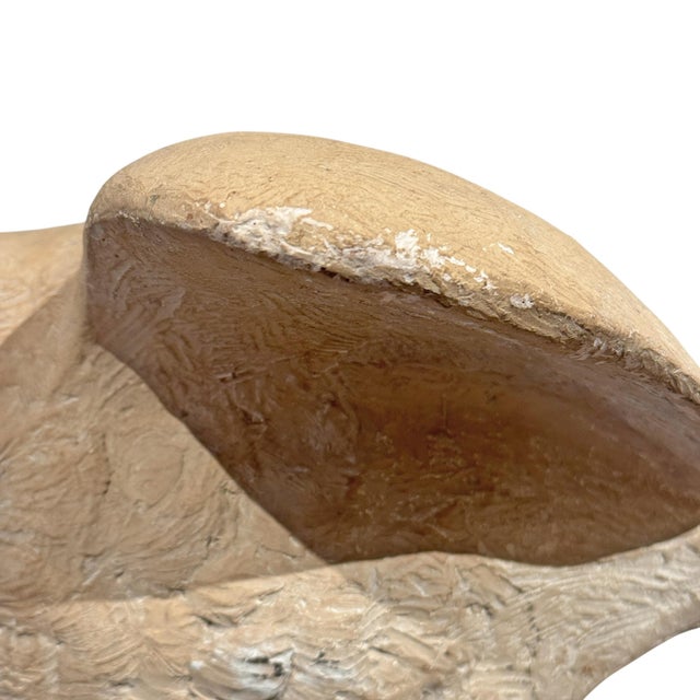 Vintage Snow Owl Sculpture by Klara Sever For Sale - Image 11 of 12