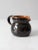Brown Vintage Studio Pottery Creamer Pitcher For Sale - Image 8 of 13