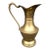 Vintage Middle Eastern Brass Pitcher – Large Hand‑Hammered For Sale