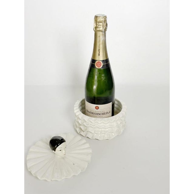White Ceramic Pierrot Box, France, 1970s For Sale - Image 4 of 17