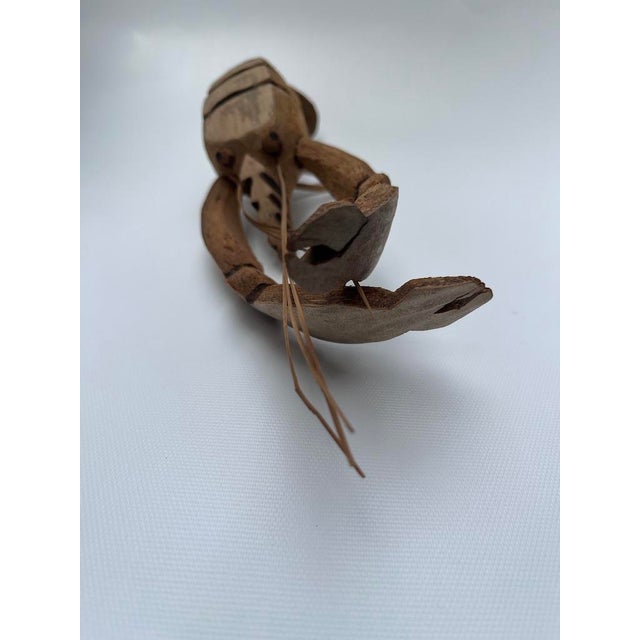 Mid 20th Century Carved Wood Lobster Sculpture For Sale - Image 5 of 7