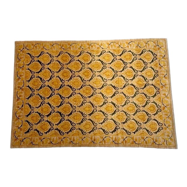 1980s Spanish Rug , 9' X 12'8" For Sale
