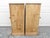 Tan Pair of Antique English Rustic Pine Nightstands For Sale - Image 8 of 17