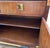 1970s Thomasville Campaign Style Walnut Bar Cart With Cabinet and Extendable Flip Top For Sale - Image 9 of 10